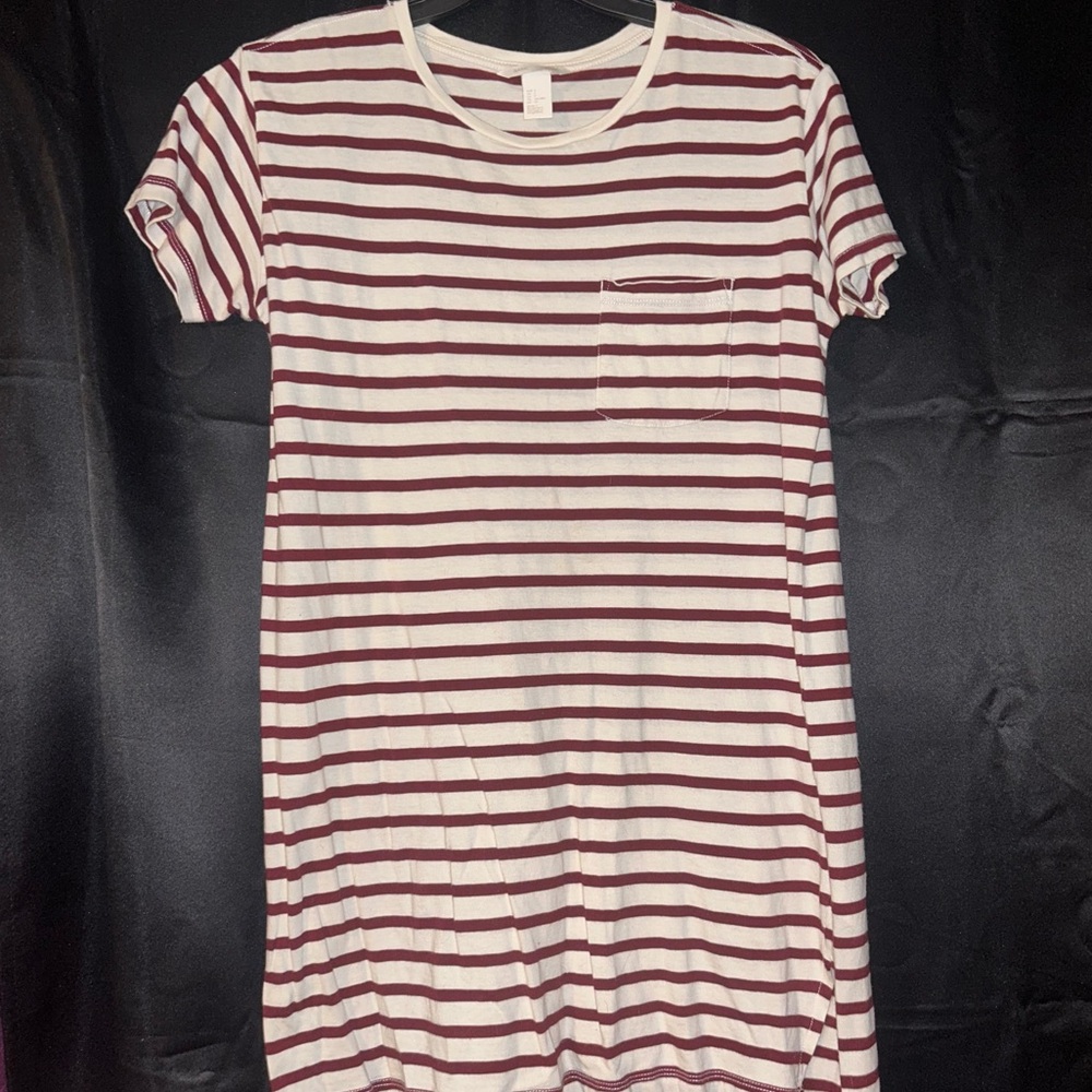 H&M striped T-shirt dress